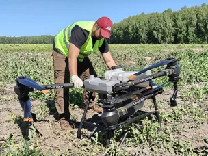 Беспилотники для сельского хозяйства начали испытывать в Нижегородской области в рамках экспериментального правового режима   